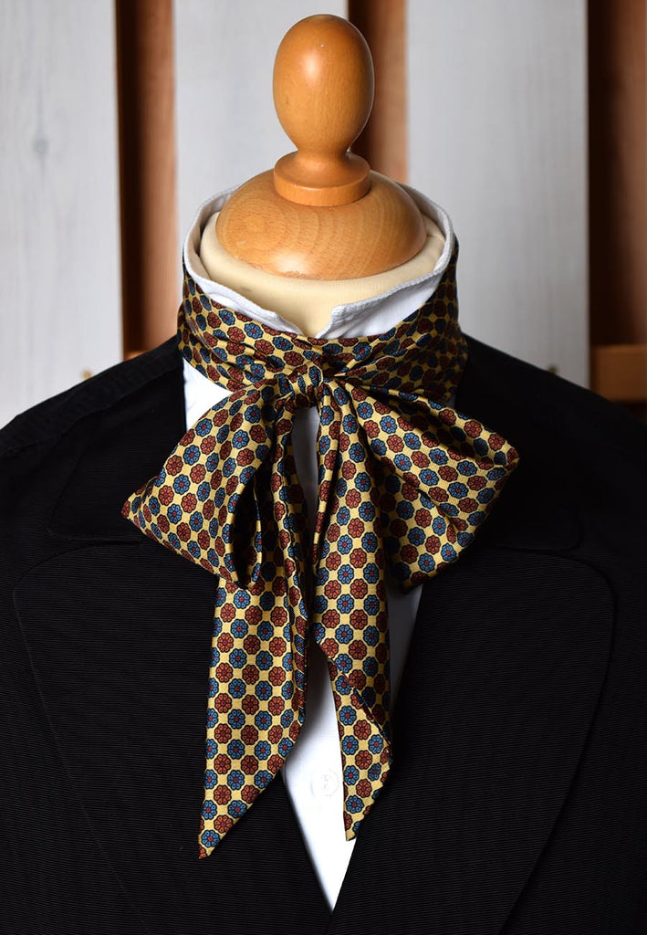 Printed Victorian Silk Bow Tie (CR562)