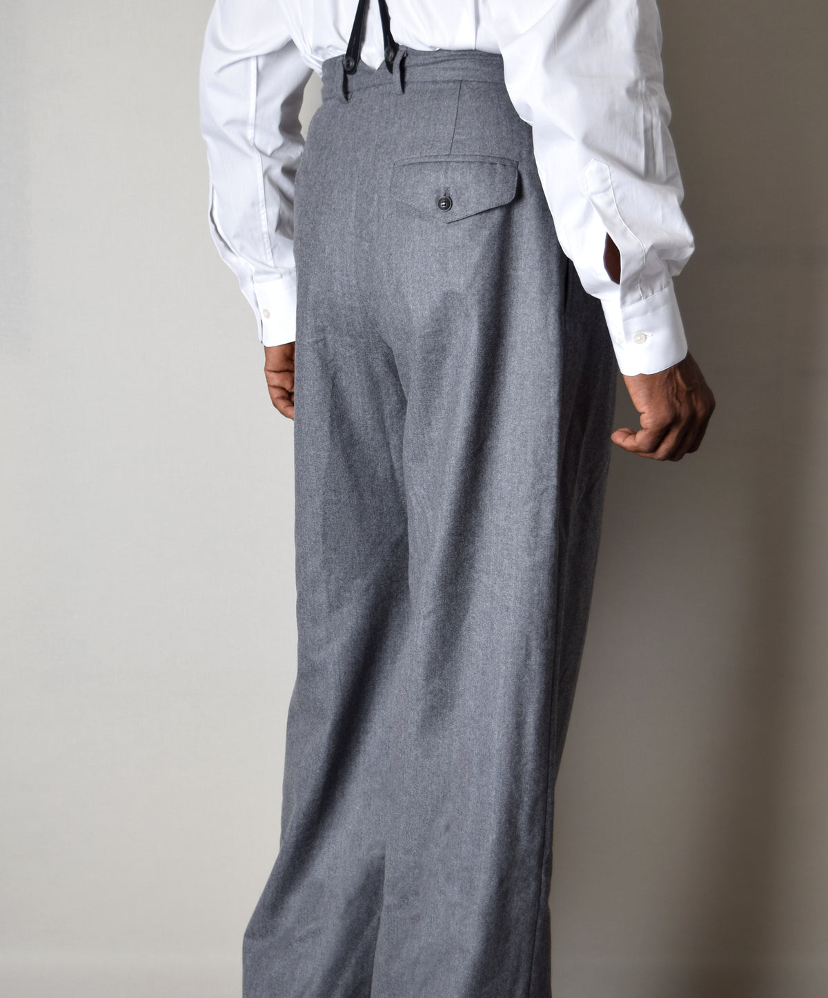 TR1920 - Grey Flannel Trouser