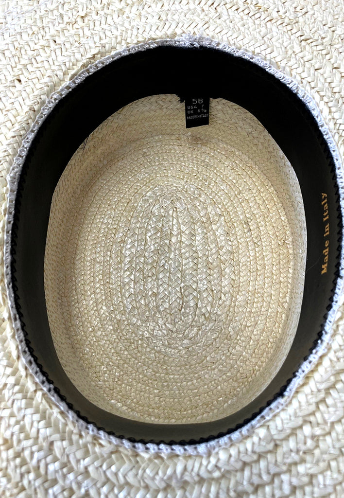 Traditional Straw Boater Hat (HA112)