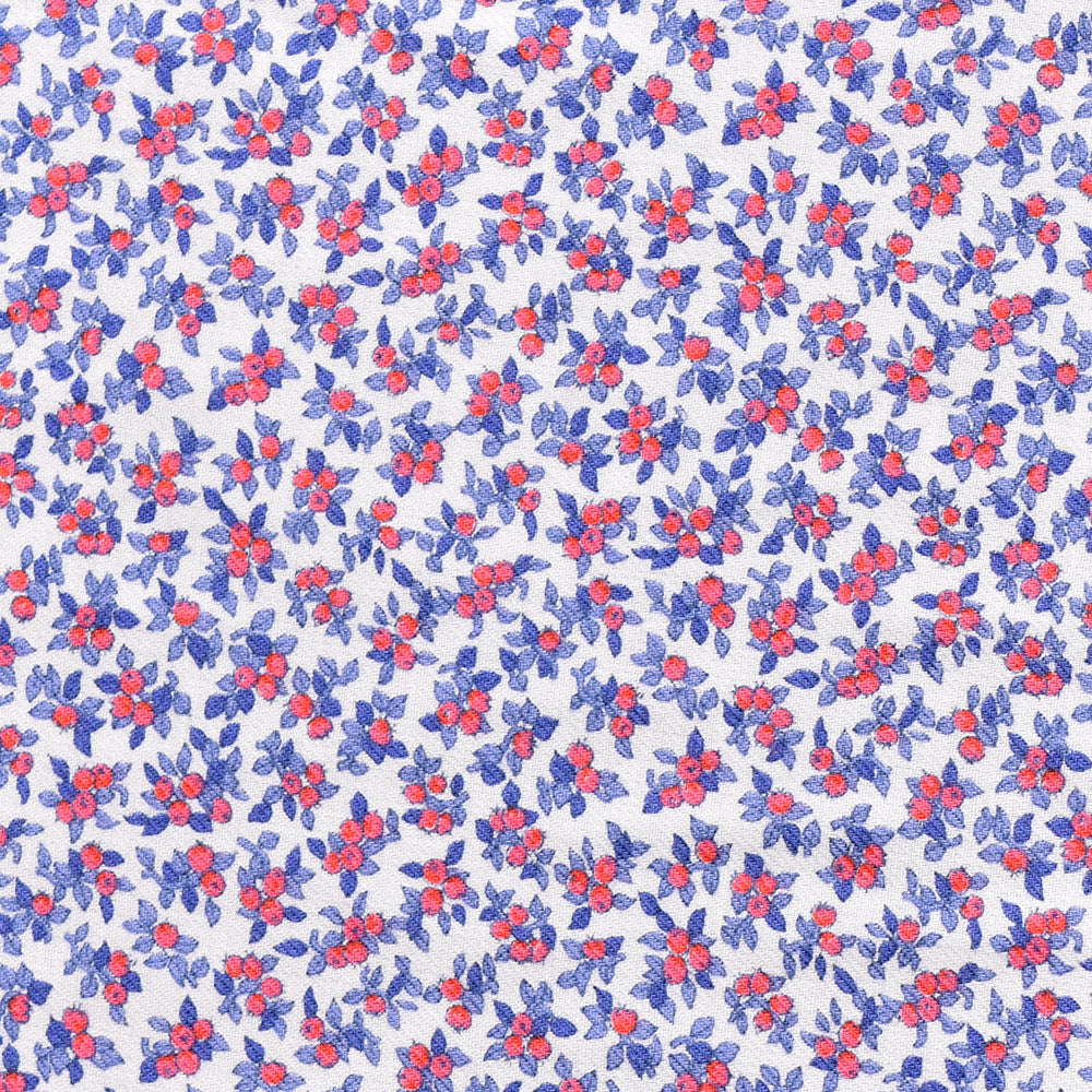 Blue and Red Sprig Liberty Jubilee Fabric (FD-LIB-14)