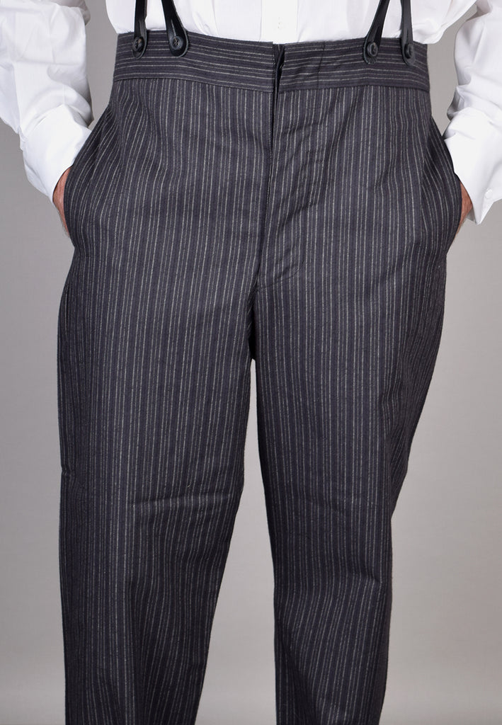 Western Stripe Fishtail Back Trousers (TR1200)