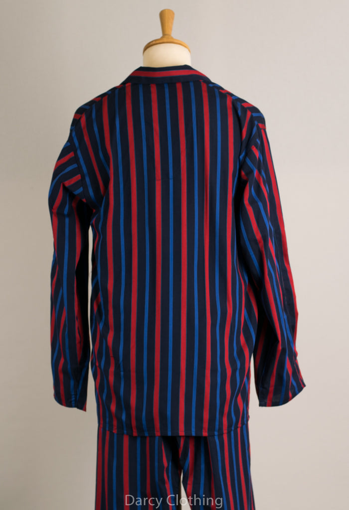 Noel Coward Pyjamas (NW421) - Red / Navy