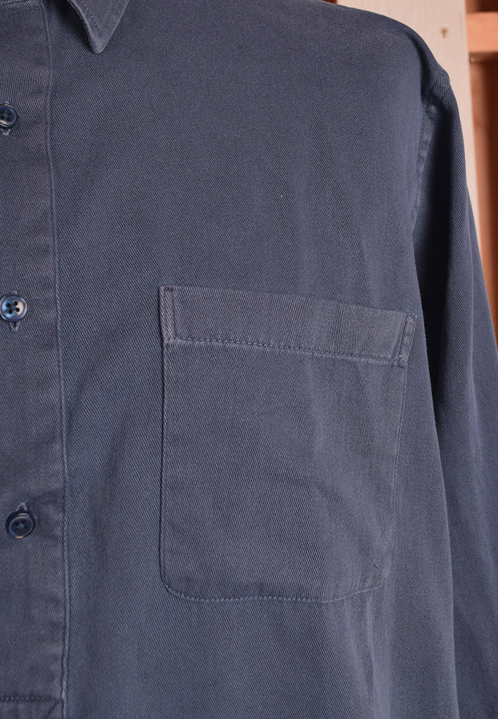 French Blue Workman's Shirt (SH210)