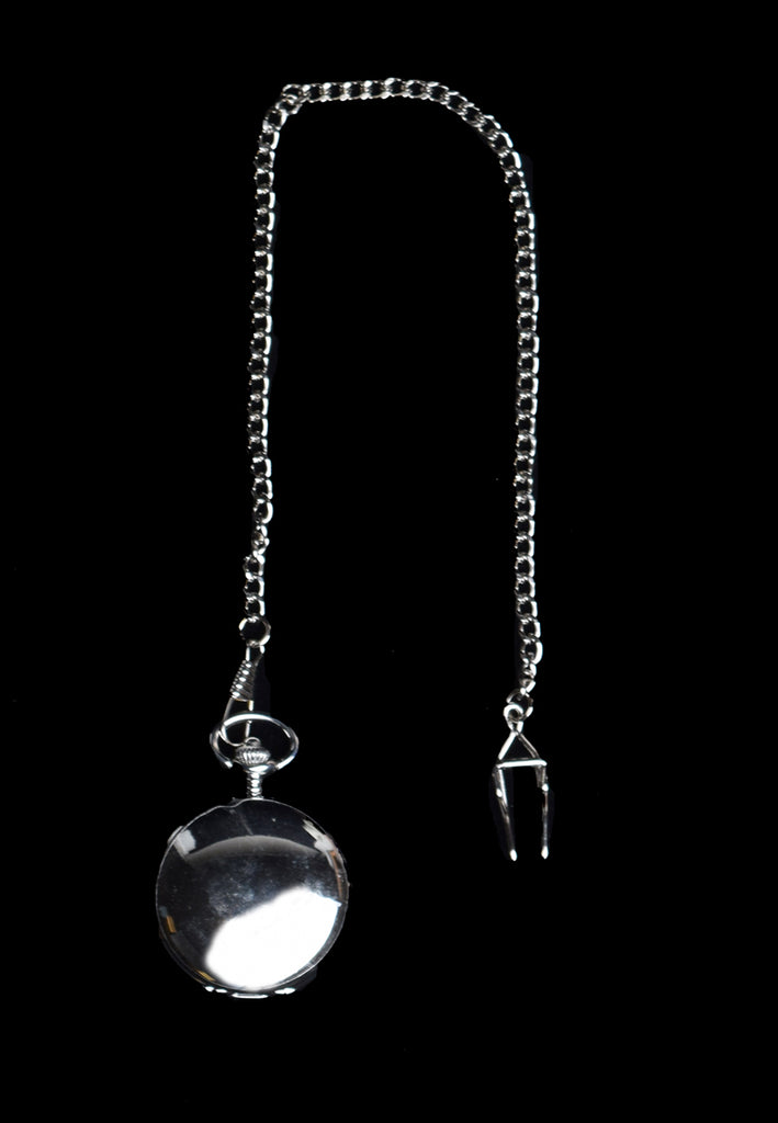 Replica Pocket Watches (ST930) - Plain Silver
