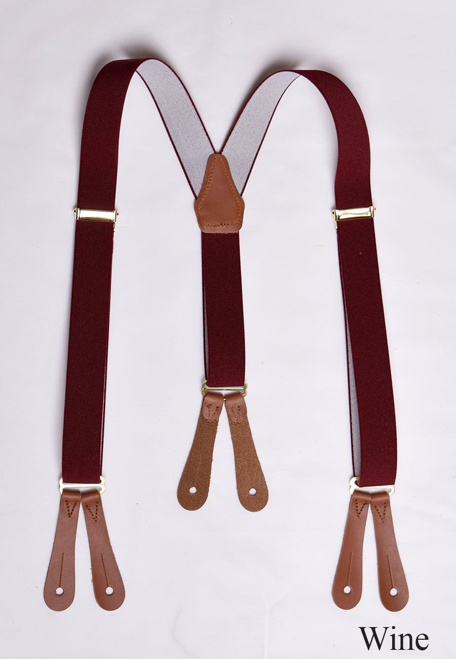 Childrens Braces (BR720) - Wine