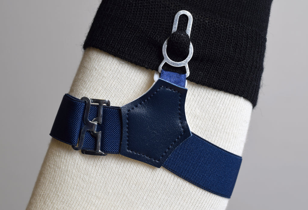 Sock Suspenders (BR701) - Navy