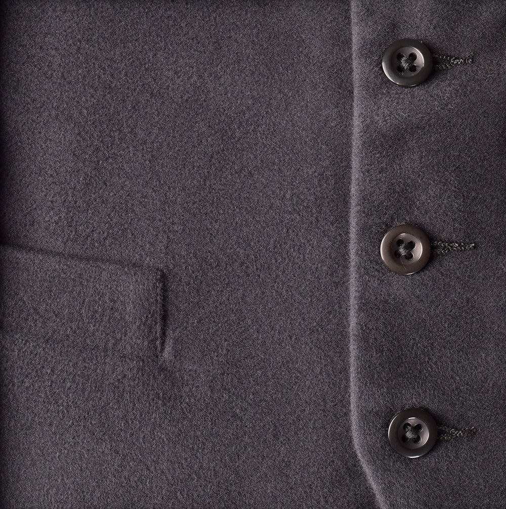 Cotton Moleskin Waistcoats (WC700) - Grey