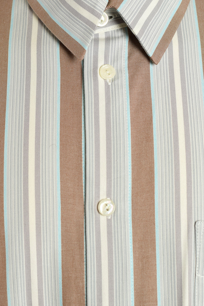 Edwardian Pyjamas (NW460) - Grey/Brown/Turquoise
