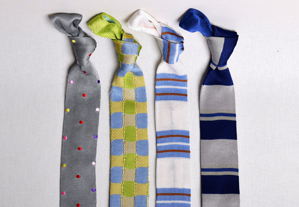 Silk Knitted Ties (CR574) - Group Image