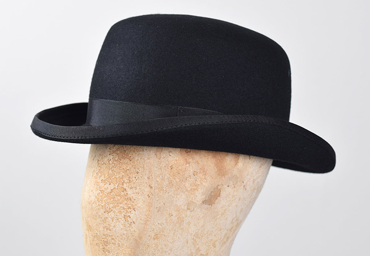 Black Bowler Hat (HA114) Darcy Clothing - Main Image
