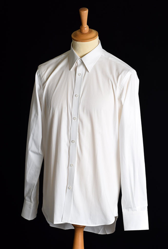 1950's Cotton Poplin Shirt (SH1950) - White
