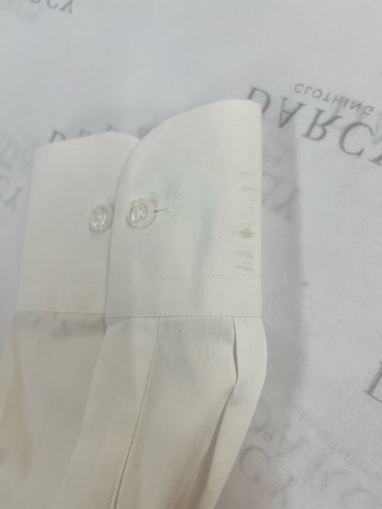Reduced White 1950's Cotton Poplin Shirt (SH1950RS)
