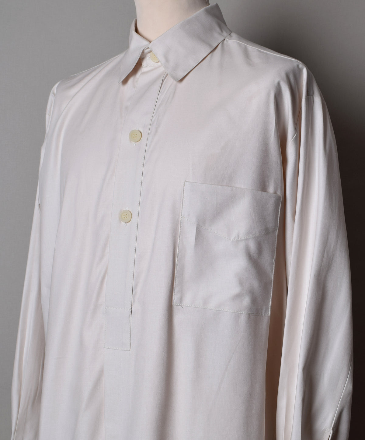 Edwardian Nightshirt (NW461) - Antique White