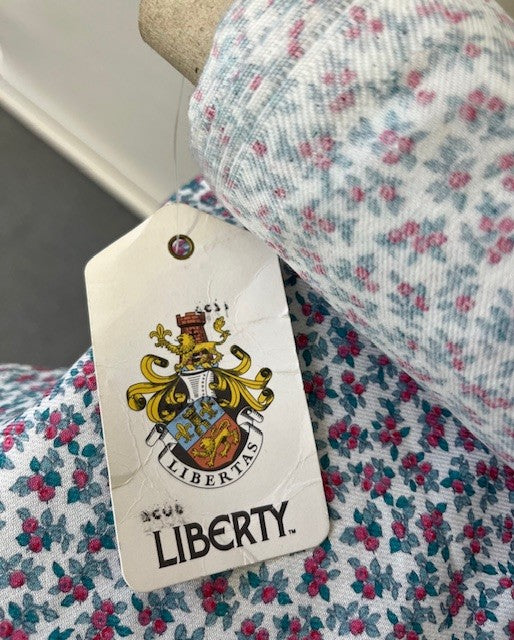 Green and Red Sprig Liberty Jubilee Fabric (FD-LIB-008)