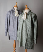 Check Linen Cotton C18th Sailor's Shirt (SH120CB)
