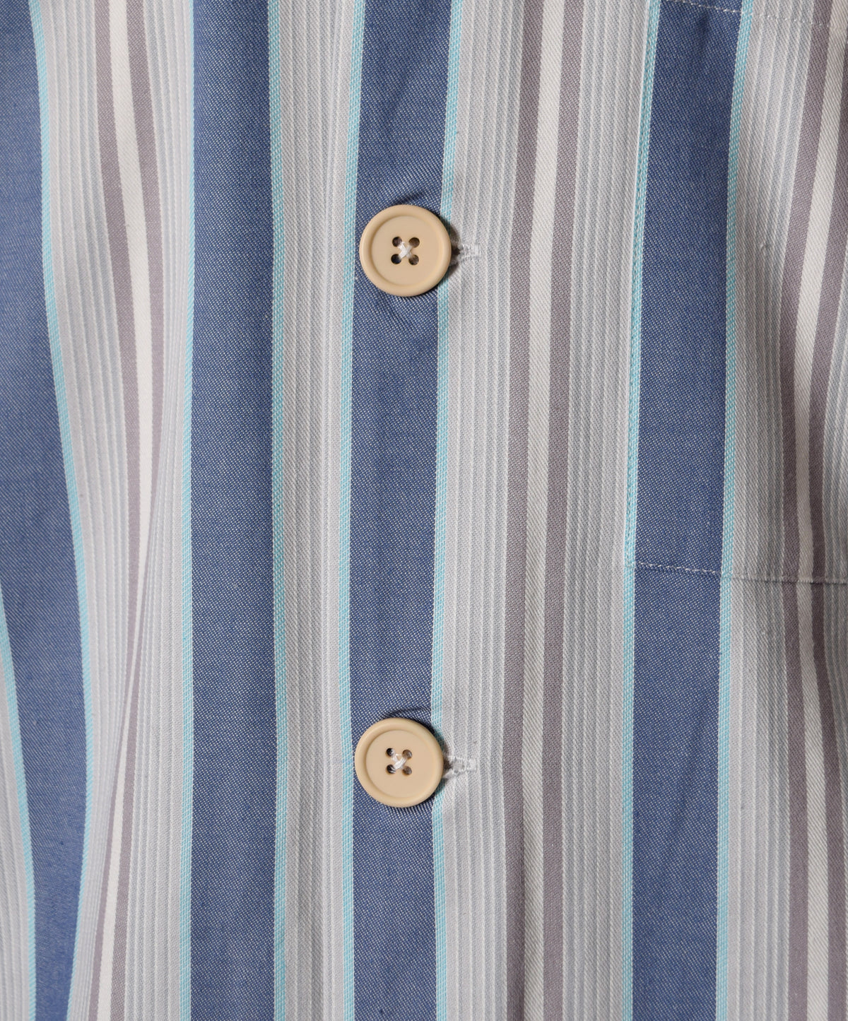 Traditional Darcy Clothing Branded Cotton Stripe Pyjamas (NW480) - Blue Turquoise