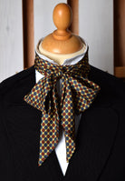 Reduced Printed Victorian Silk Bow Tie (CR562RS)