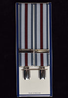Working Men's Clip-on Braces (BR731) - Navy/Wine
