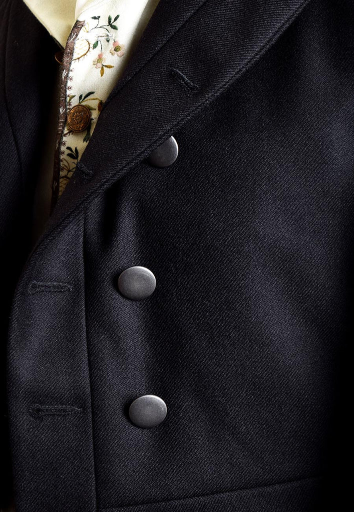 Regency Gentleman's Coat - JA1815 close up 