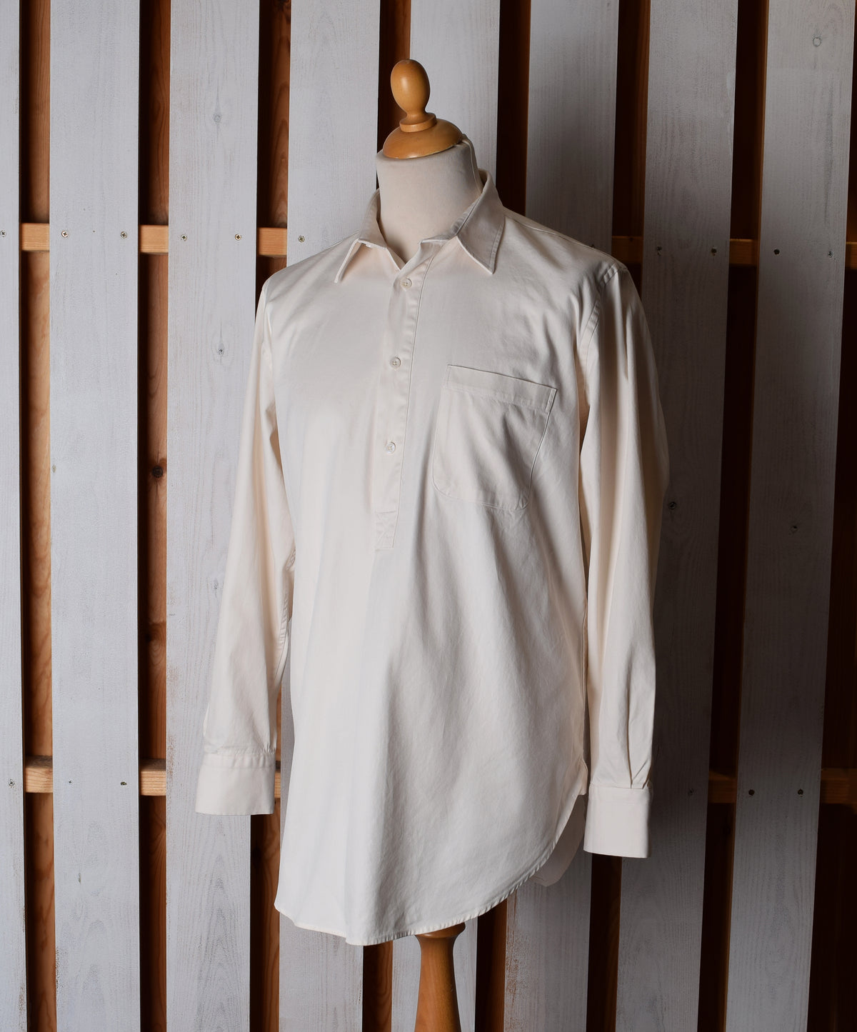 Chalk White Workman's Shirt (SH212)