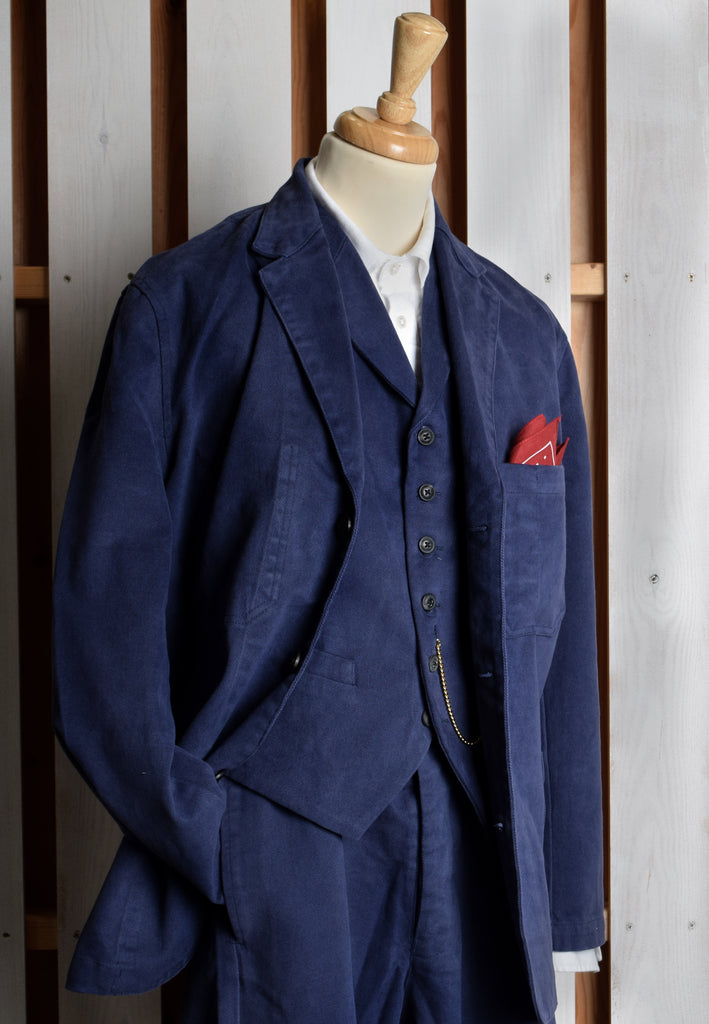 Blue Drill Workman's Suit (GR100)