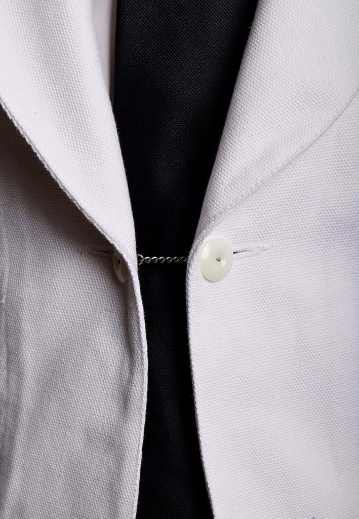 Reduced Heavyweight Cotton Mess Jacket (JA111H) - Button Detail