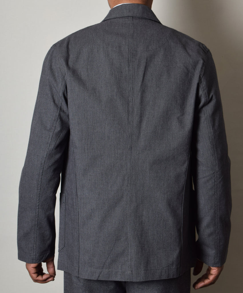 Charcoal Textured Weave Jacket (JA360)