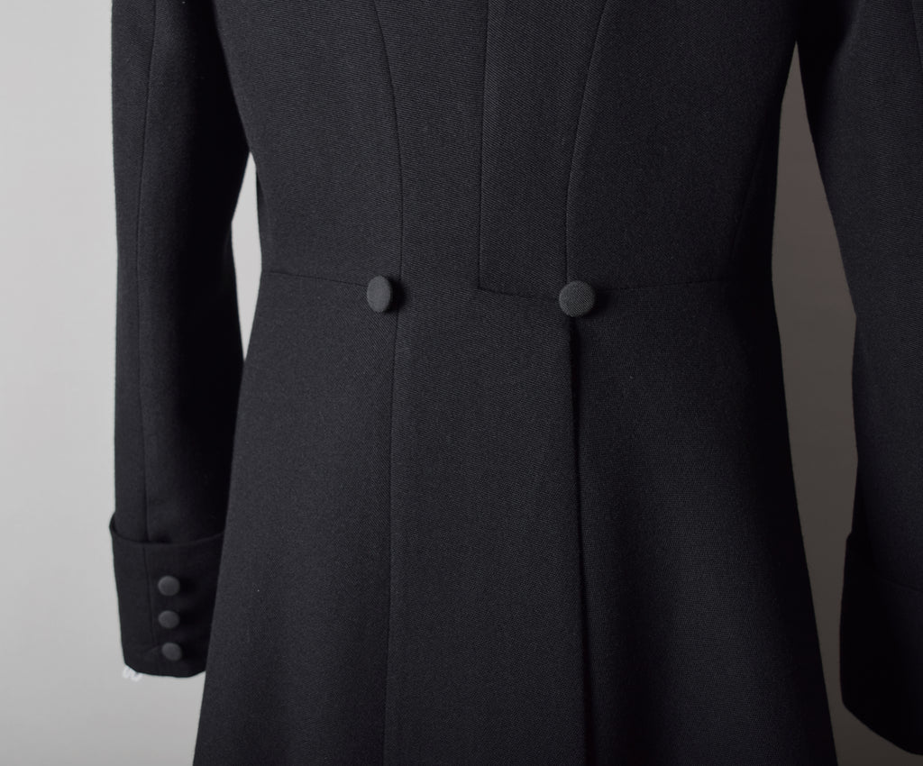 Formal Victorian Frock Coat (JA1870) - Back Button Detail