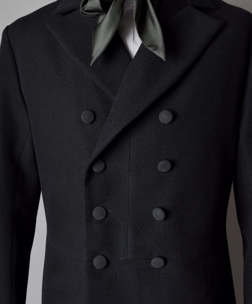 Formal Victorian Frock Coat (JA1870) - Front Button Detail