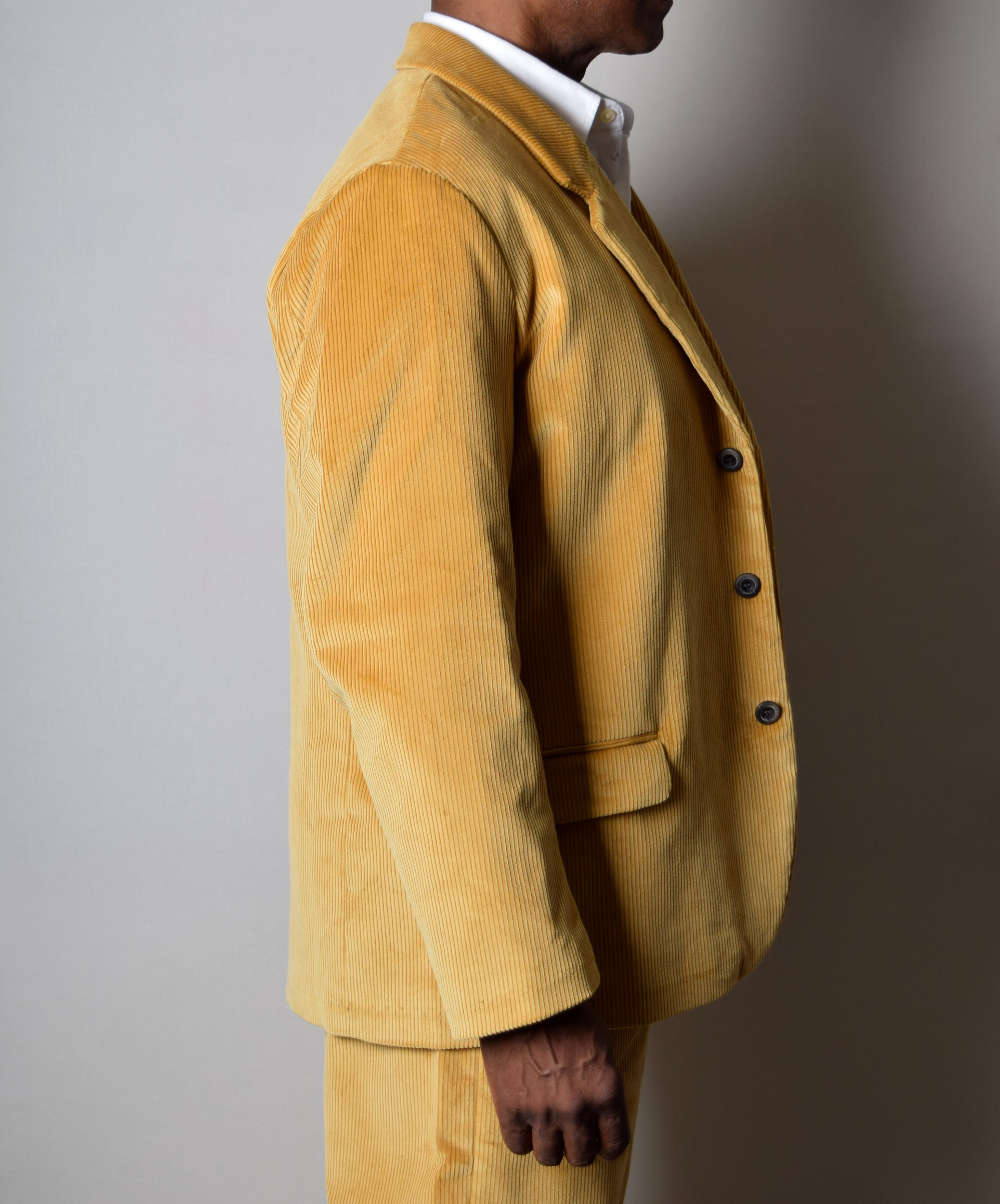 Gold Corduroy Informal Lined C20th Jacket JA1920 G Darcy Clothing