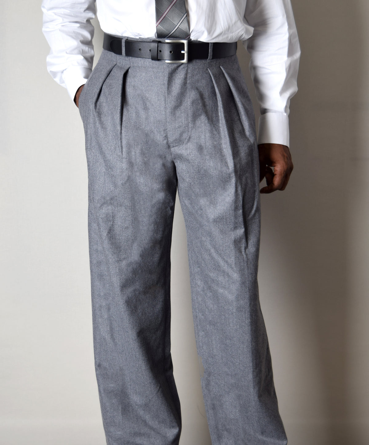 TR1920 - Grey Flannel Trouser