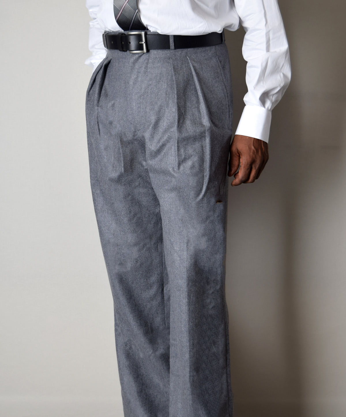 TR1920 - Grey Flannel Trouser