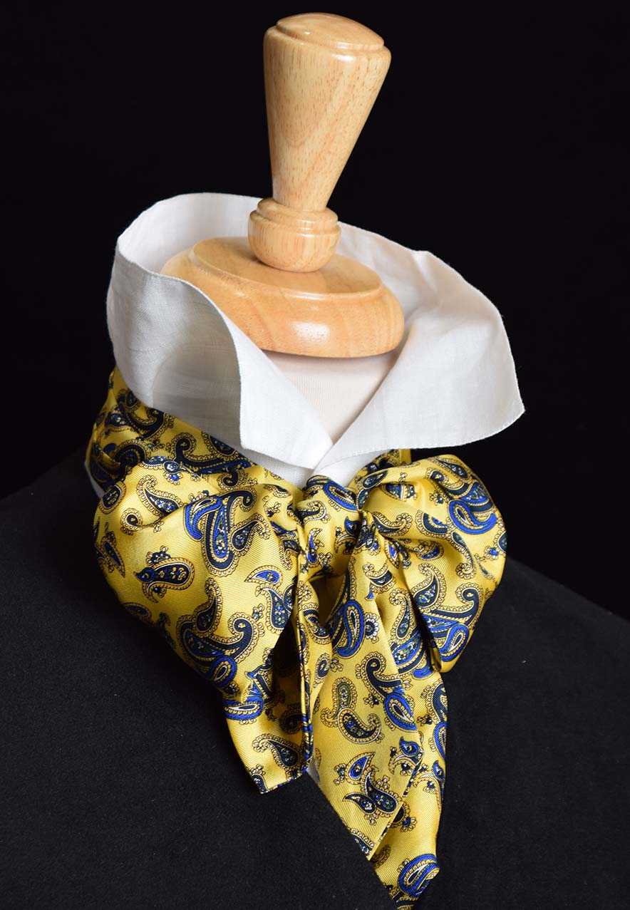 Large Yellow Paisley 08