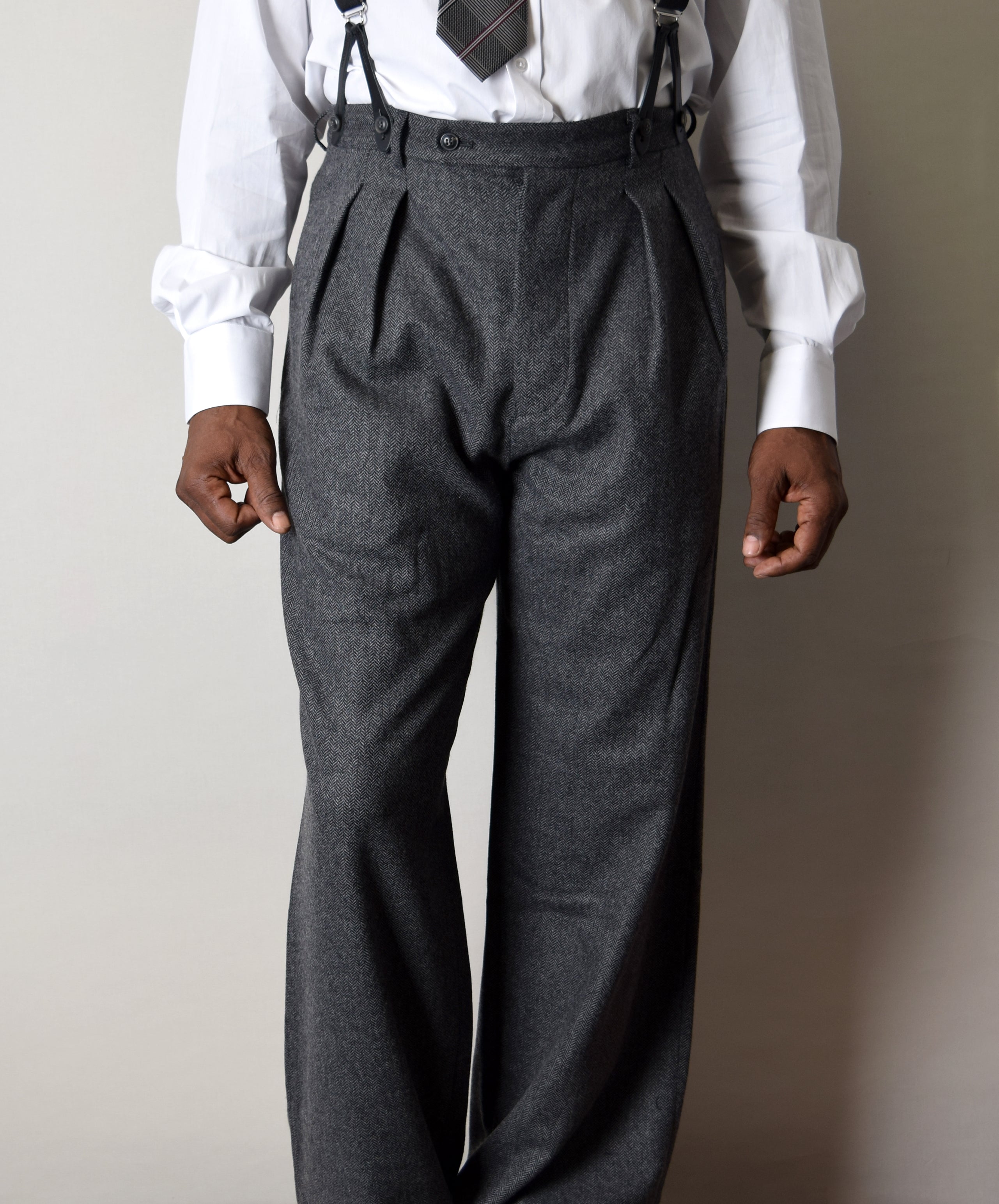 Pleated Front Trousers (TR1920) – Darcy Clothing