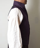 Aubergine Herringbone