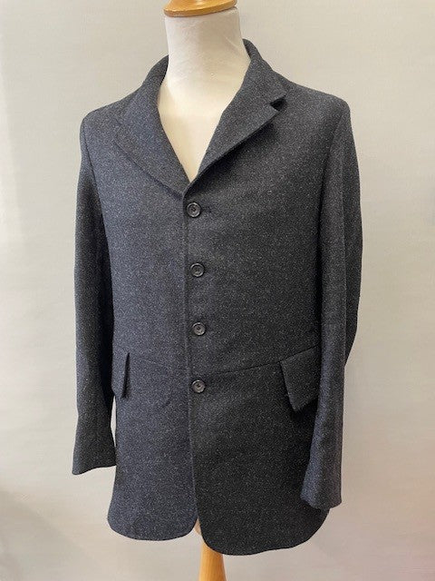 Black/Grey Fleck Late Victorian Coat (JA1880-165)