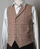 Limited Edition Wool Check Rever Waistcoat (WC200)