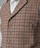 Limited Edition Wool Check Rever Waistcoat (WC200)