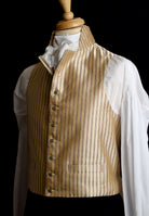 Limited Edition Gold/Wine Regency Stripe Waistcoat (WC1820U-GW)