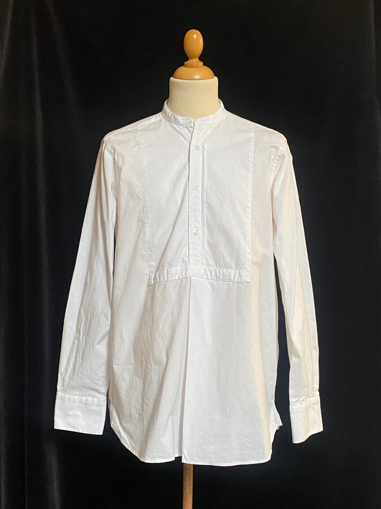 Shirt 3 - Sample C19th bib front shirt. SH160, 15.5"