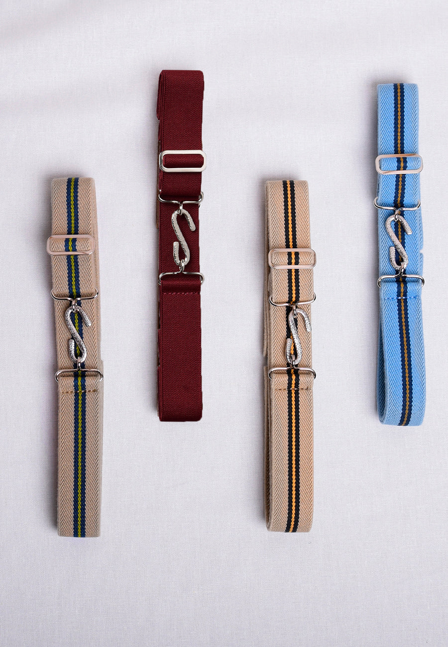Elasticated Snake Belts (BR750) - Group
