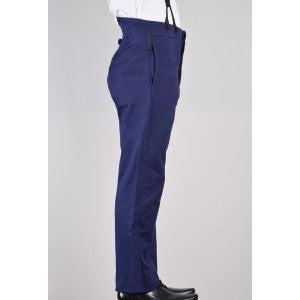 Washed Cotton Drill Work Trousers (TR100) - Side Detail