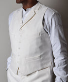 WC105 - Dyeable White Waistcoat