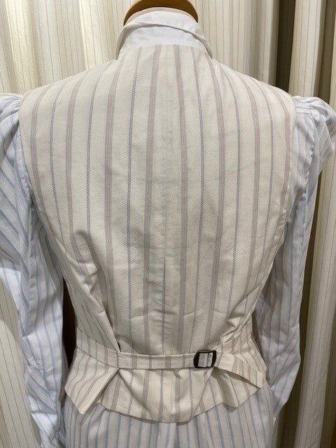 Ladies Waistcoat Biscuit Linen Mix (WCL200)