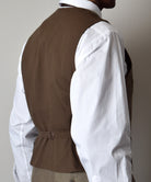 WC410 - Hazel Herringbone Waistcoat