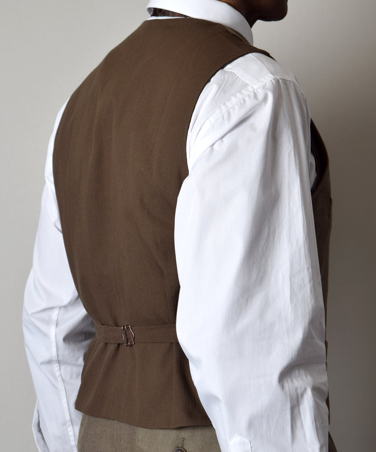 WC410 - Hazel Herringbone Waistcoat