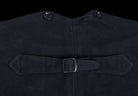 Cotton Moleskin High Waist Trousers (TR700) - Navy