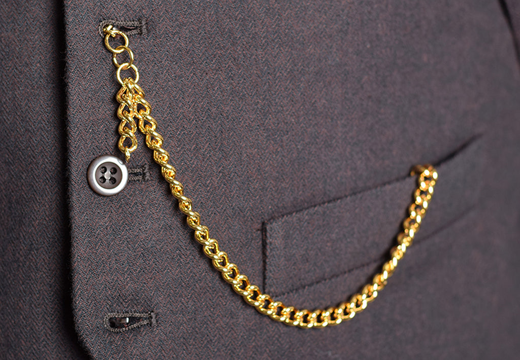 Single Watch Chain (ST911) - Gold