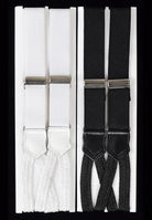 Cord End Narrow 1" Wide Button-On Braces (BR732)