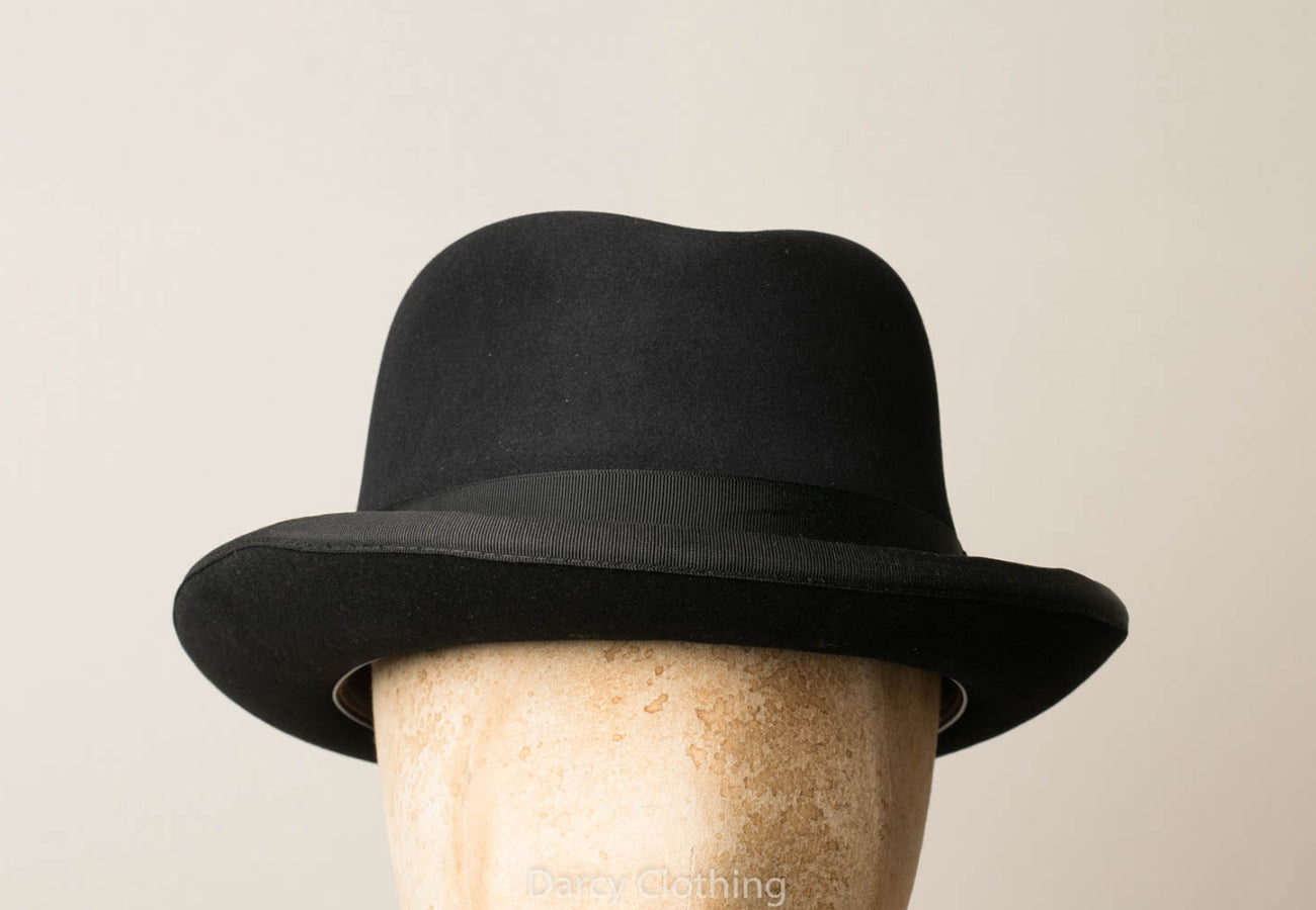 Fur Felt Homburg Hat (HA126) - Main Image